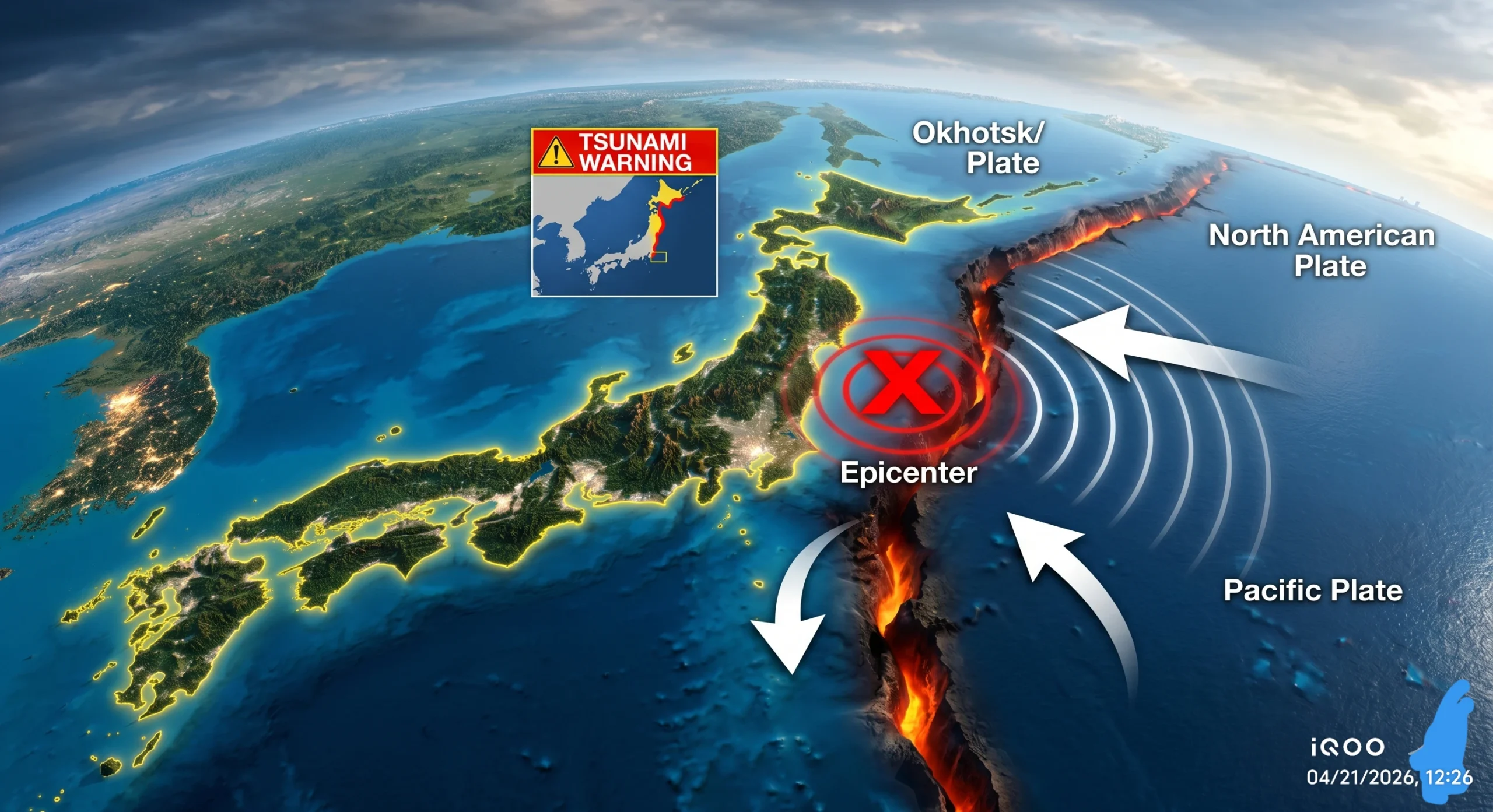 Japan Earthquake Live: 7.7 Magnitude Hits Sanriku Coast | Megaquake Alert
